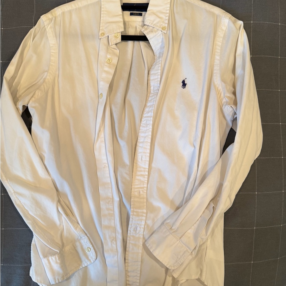 Polo by Ralph Lauren Cream Button Down Shirt